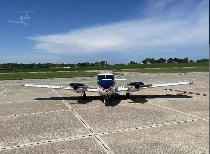 Multi-engine aircraft cockpit during training