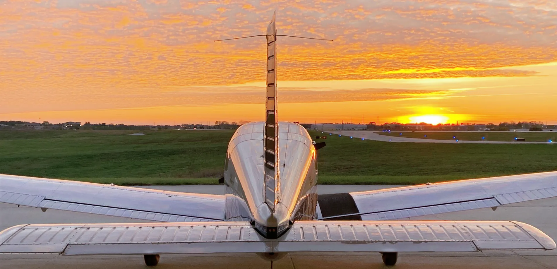 Certified Flight Instructor conducting preflight training with a student